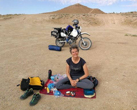 Maja Sontag podróżuje motocyklem przez świat