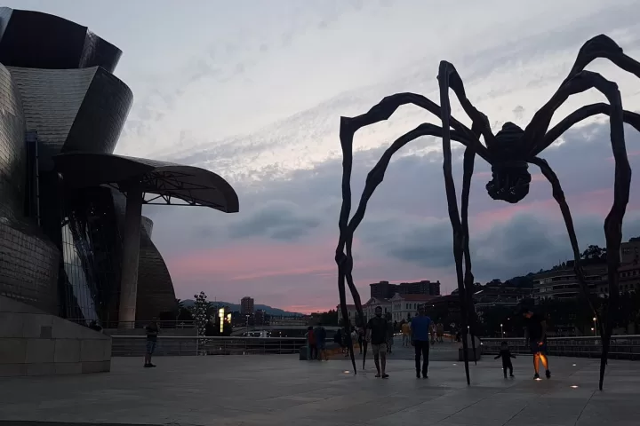 bilbao pająk