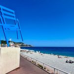 nicea niebieskie krzesła