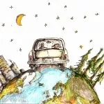 podróżowanie samochodem nocą