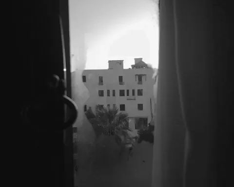 Marrakesz Maroko Widok Z Pokoju