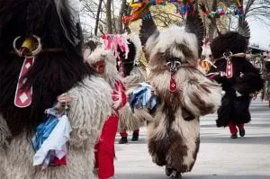 kurenty w Słowenii. Pochody karnawałowe