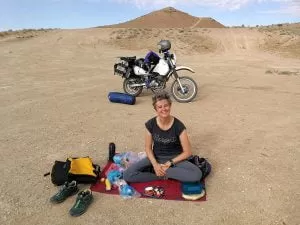 Maja Sontag podróżuje motocyklem przez świat