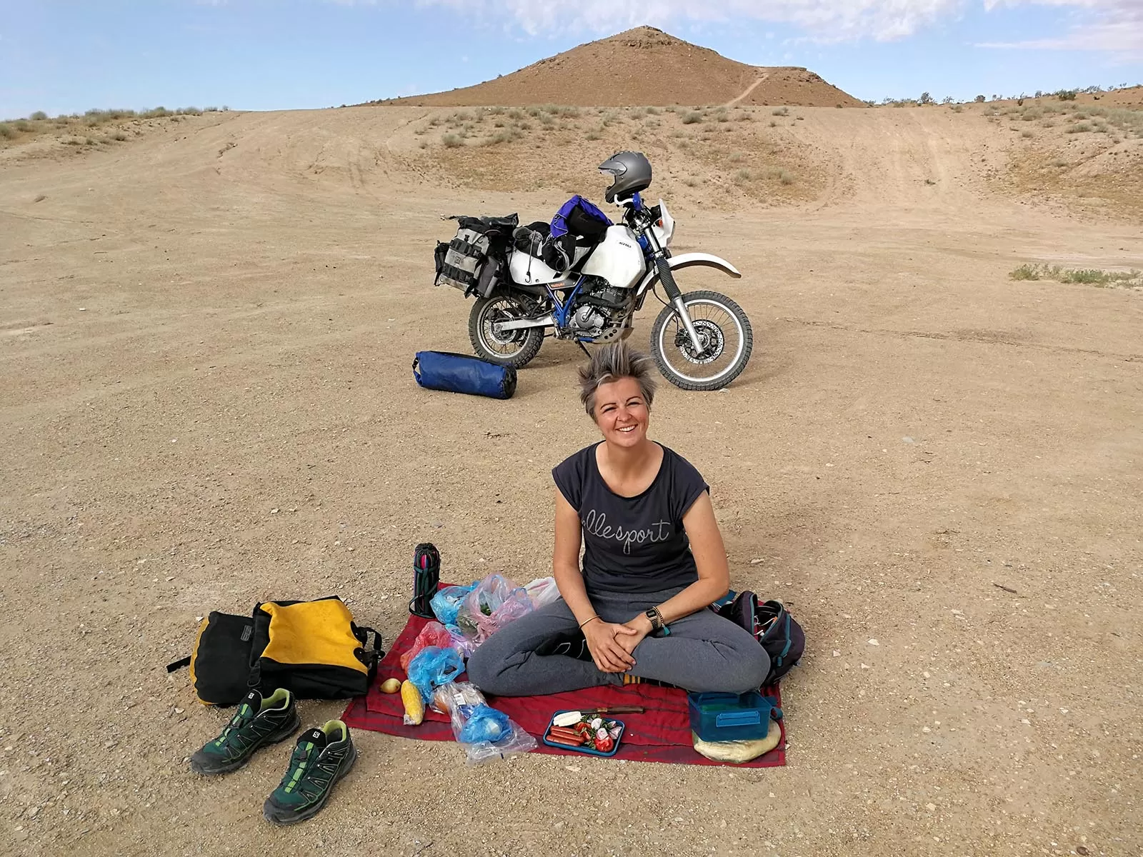 Maja Sontag podróżuje motocyklem przez świat