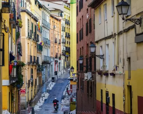 madryt - dzielnica Lavapies - Hiszpania