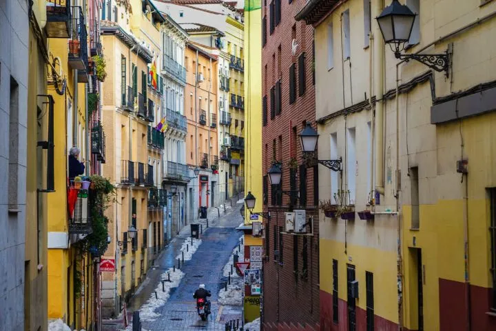 madryt - dzielnica Lavapies - Hiszpania