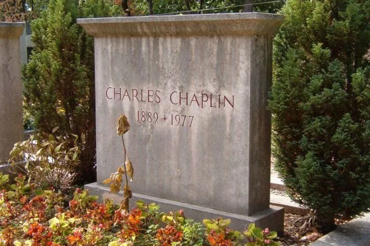 grób Charlie Chaplina, Szwajcaria