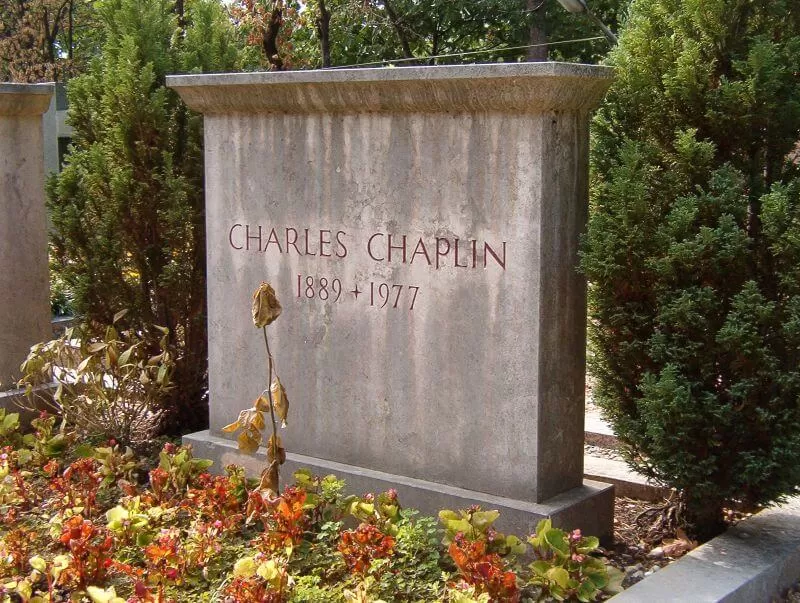 grób Charlie Chaplina, Szwajcaria
