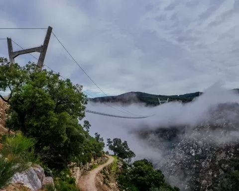 portugalia - najdłuższy most wiszący