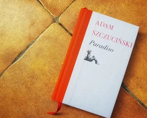 paradiso adam szczuciński ksiązka widok okładki