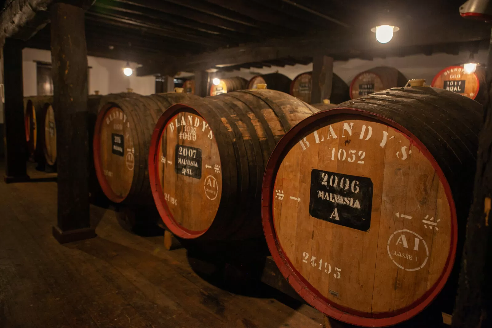 Blandy - jeden z głównych producentów madery