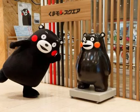 Kumamoto - japońskie maskotki