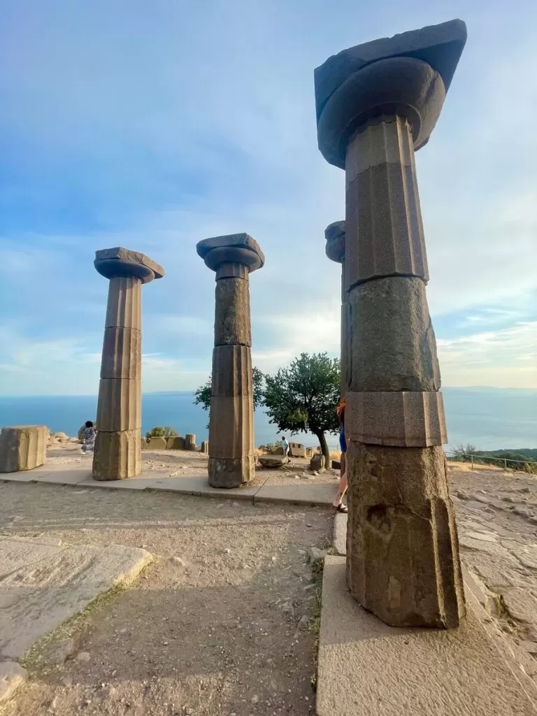 Swiatynia Ateny Assos Turcja