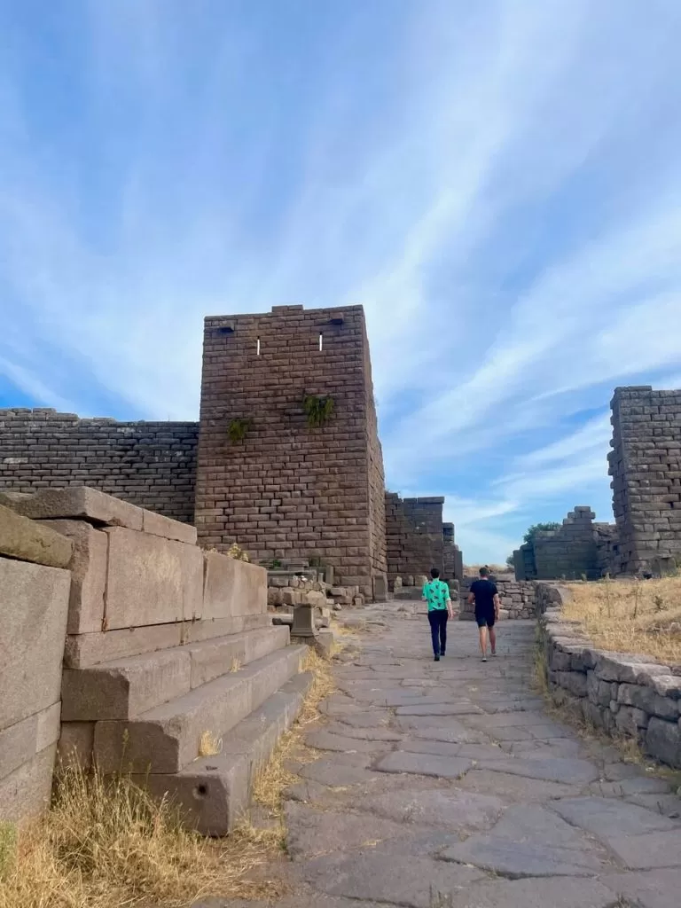 Wejscie Do Miasta Assos Turcja